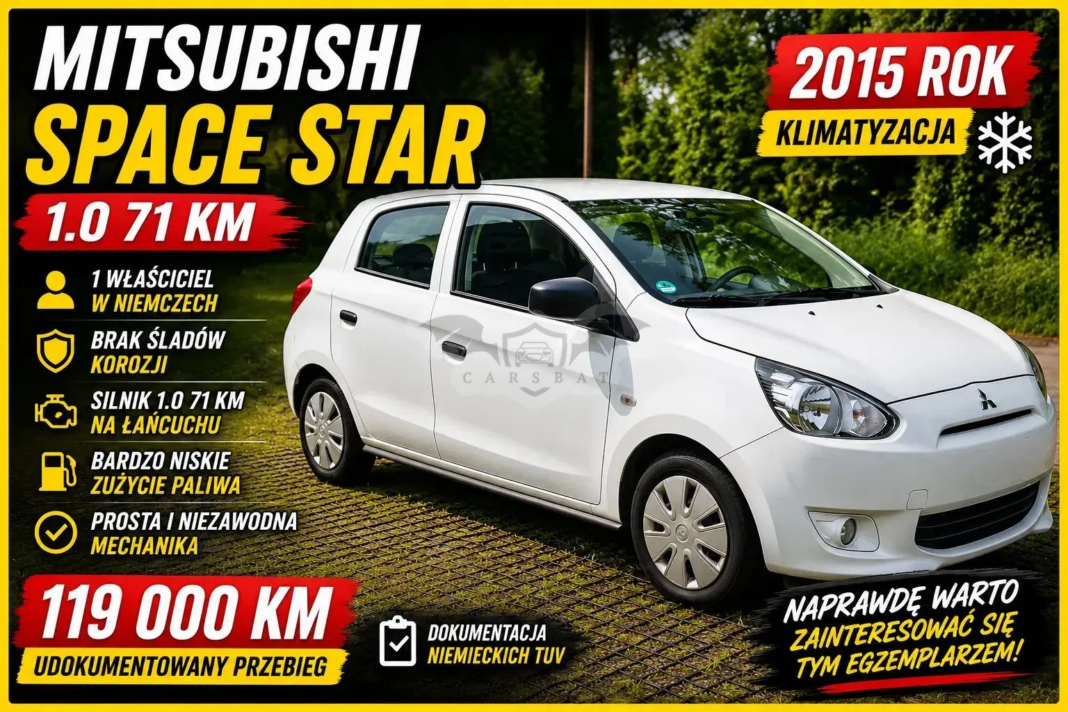 Mitsubishi Space Star II (2012-) 2015