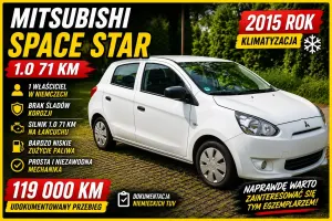 Mitsubishi Space Star II (2012-) 2015