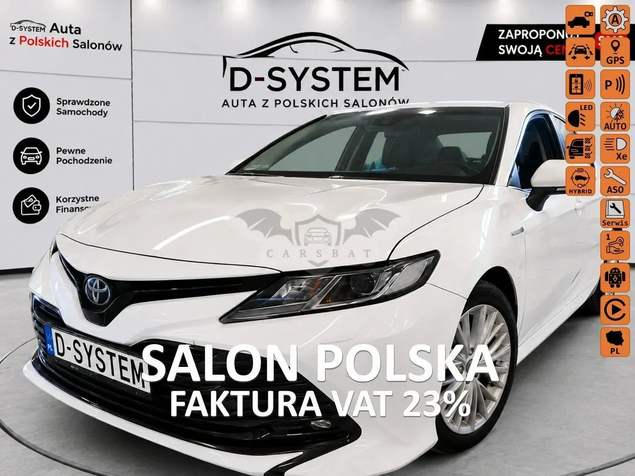 Toyota Camry 2.5 Hybrid Prestige CVT 2021