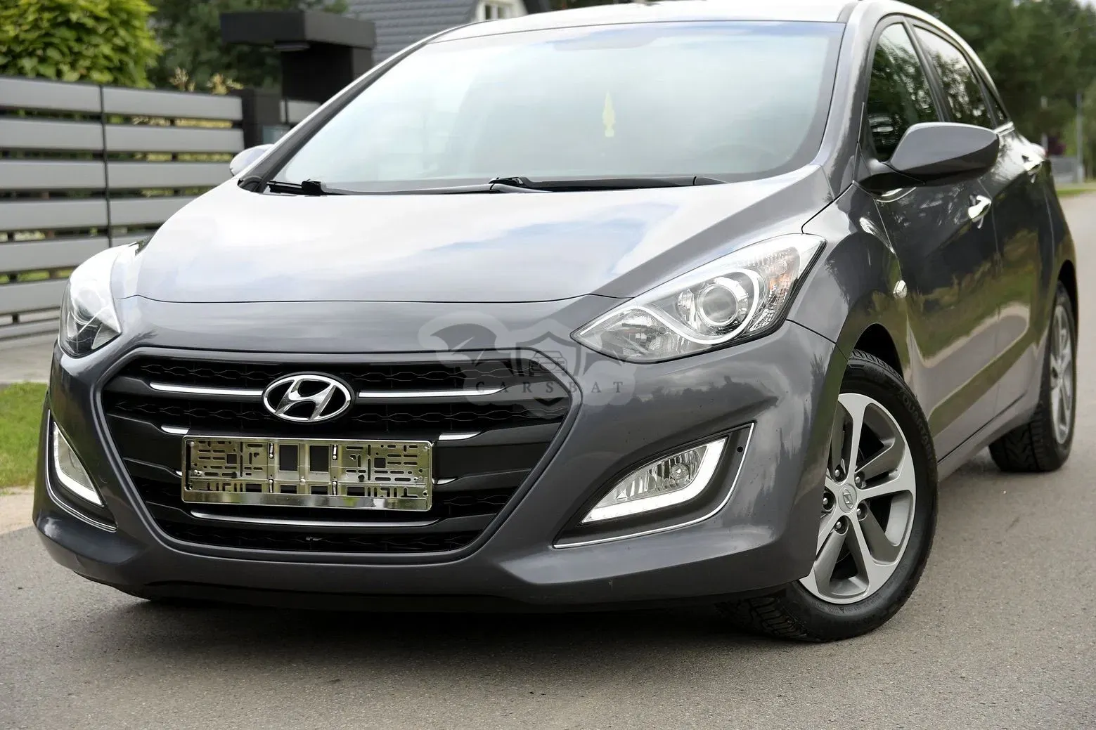 Hyundai i30 II (2012-2017) blue 1.6 GDI DCT Premium 2016