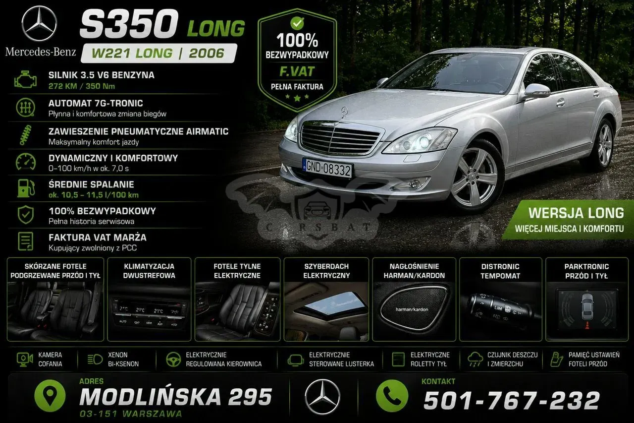 Mercedes-Benz S W221 (2005-2013) 350 L 2006