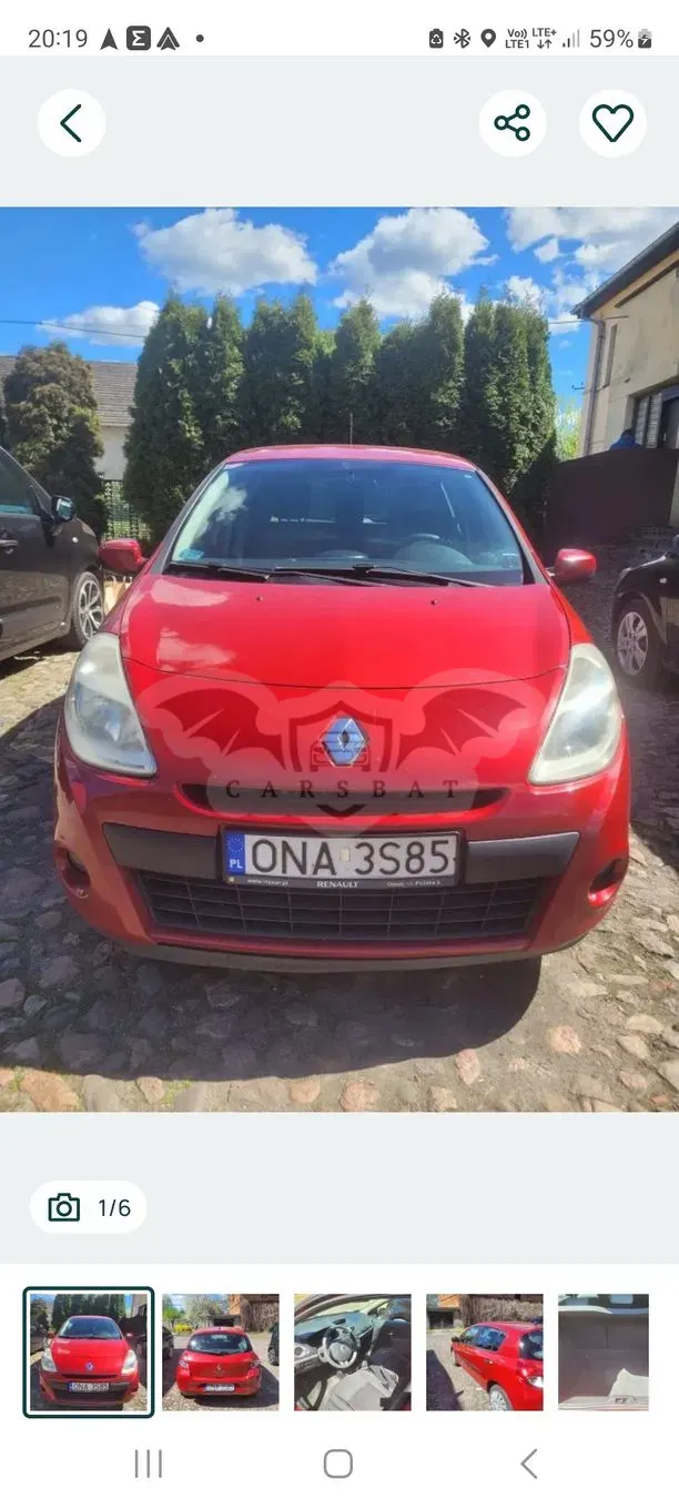 Renault Clio II (1998-2012) 1.5 dCi Dynamique 2009