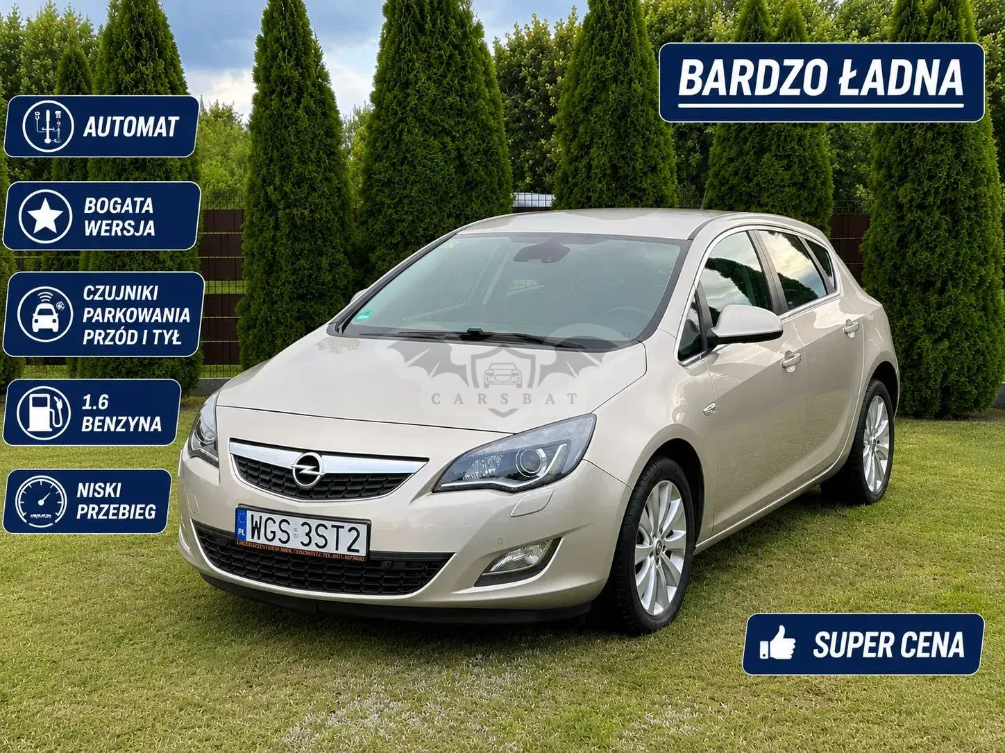 Opel Astra J (2009-2019) 2009