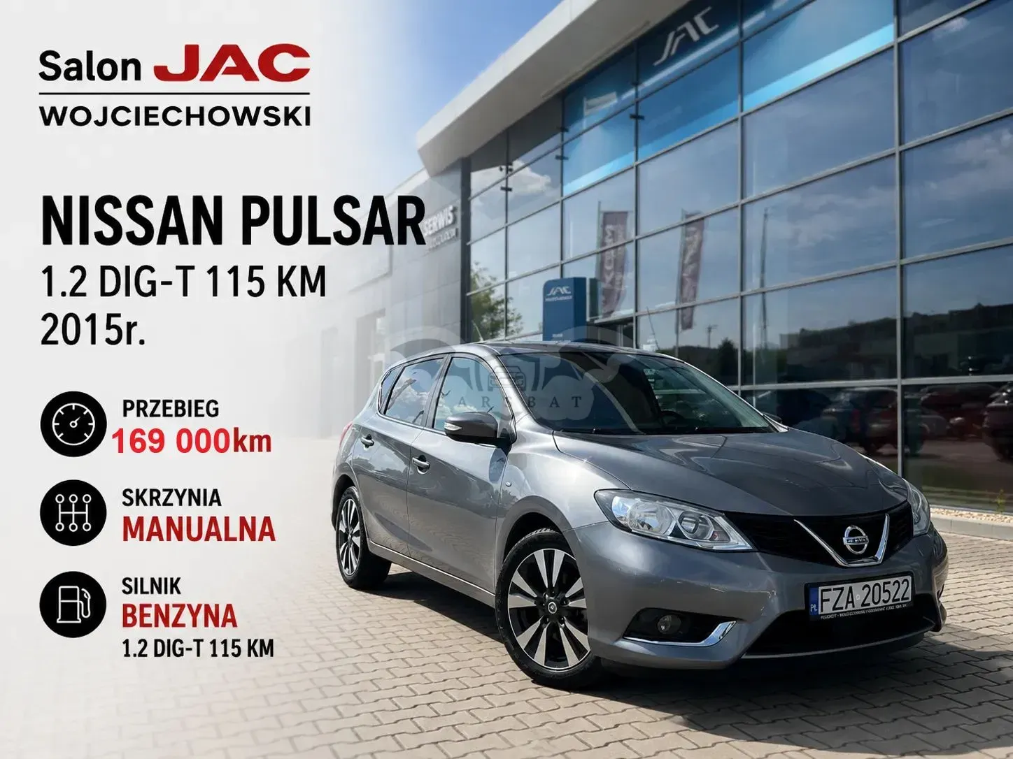 Nissan Pulsar 1.2 DIG-T Acenta 2015