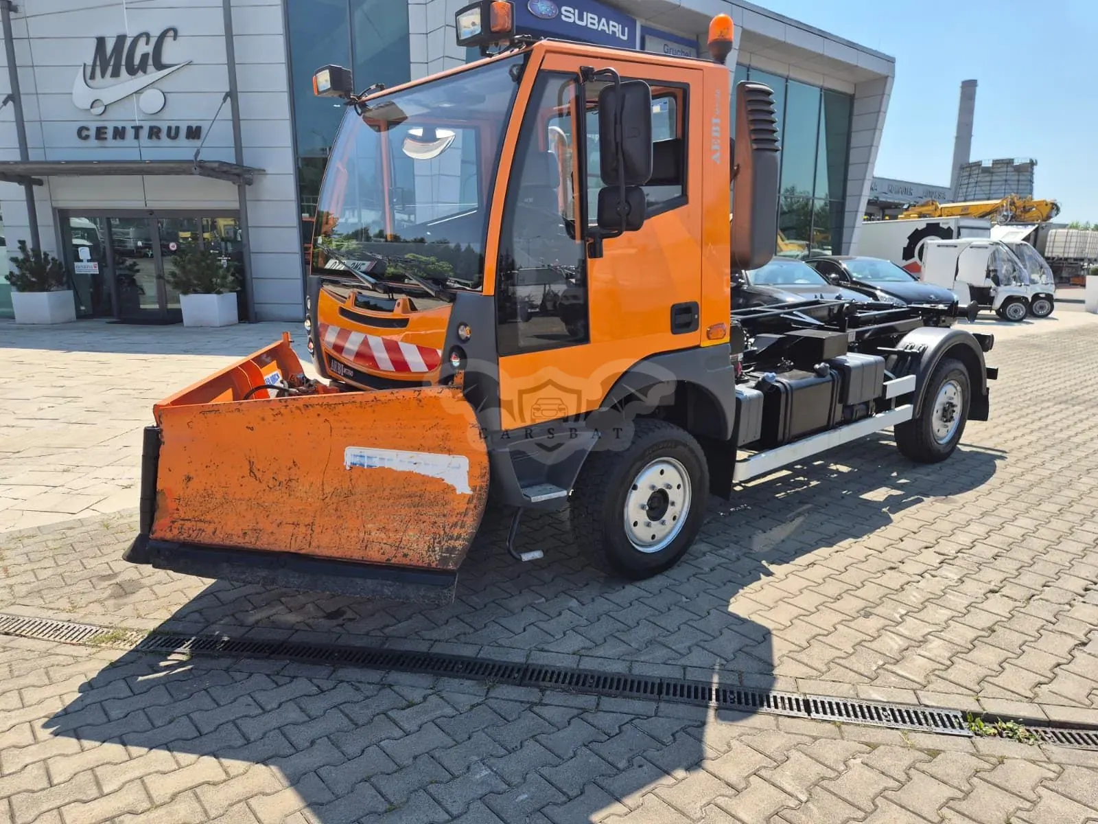 Aebi mt740-s / 4x4 / pojazd komunalny / pług bucher / solarka / piaskarka / hakowiec / pojazd specjalny / serwisowany / bezwypadkowy / odśnieżanie dróg / euro 6  unikatowy, gotowy do pracy, komunalny, hakowiec, pług i solarka, top 2018