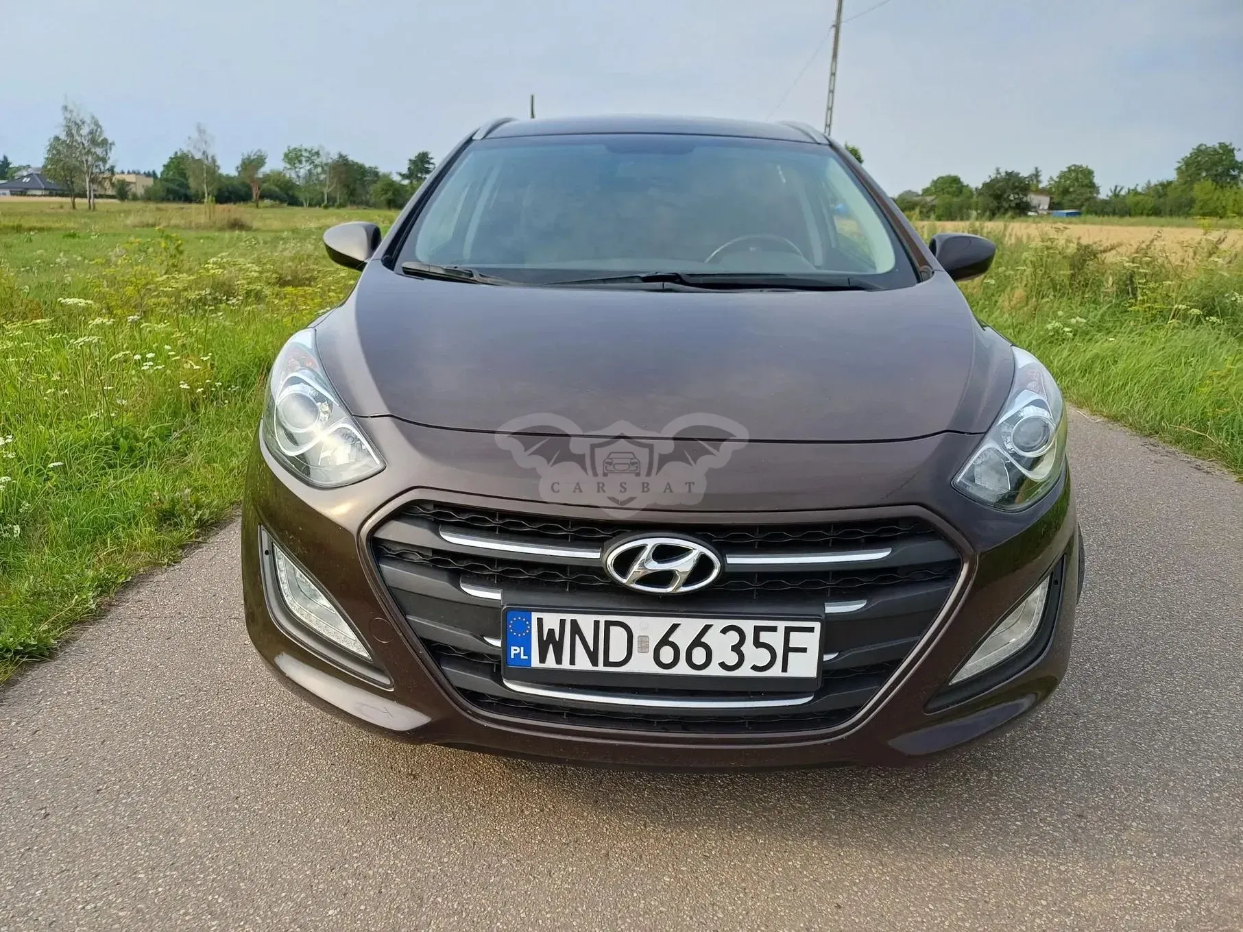 Hyundai i30 II (2012-2017) blue 1.6 GDI Trend 2016