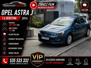 Opel Astra J (2009-2019) 1.6 Enjoy 2014