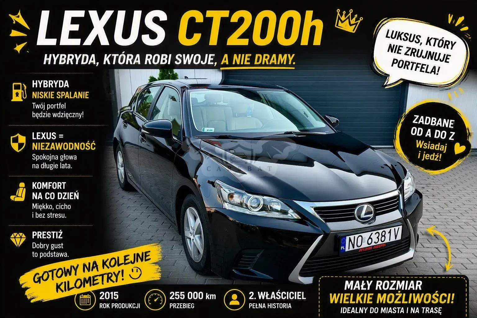 Lexus CT 200h Elite 2015