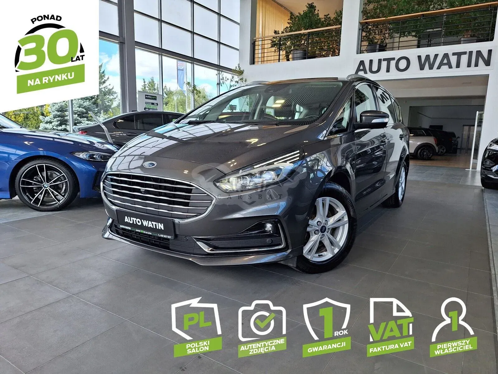 Ford S-Max II (2015-) 2.5 Hybrid Titanium CVT 7os 2022