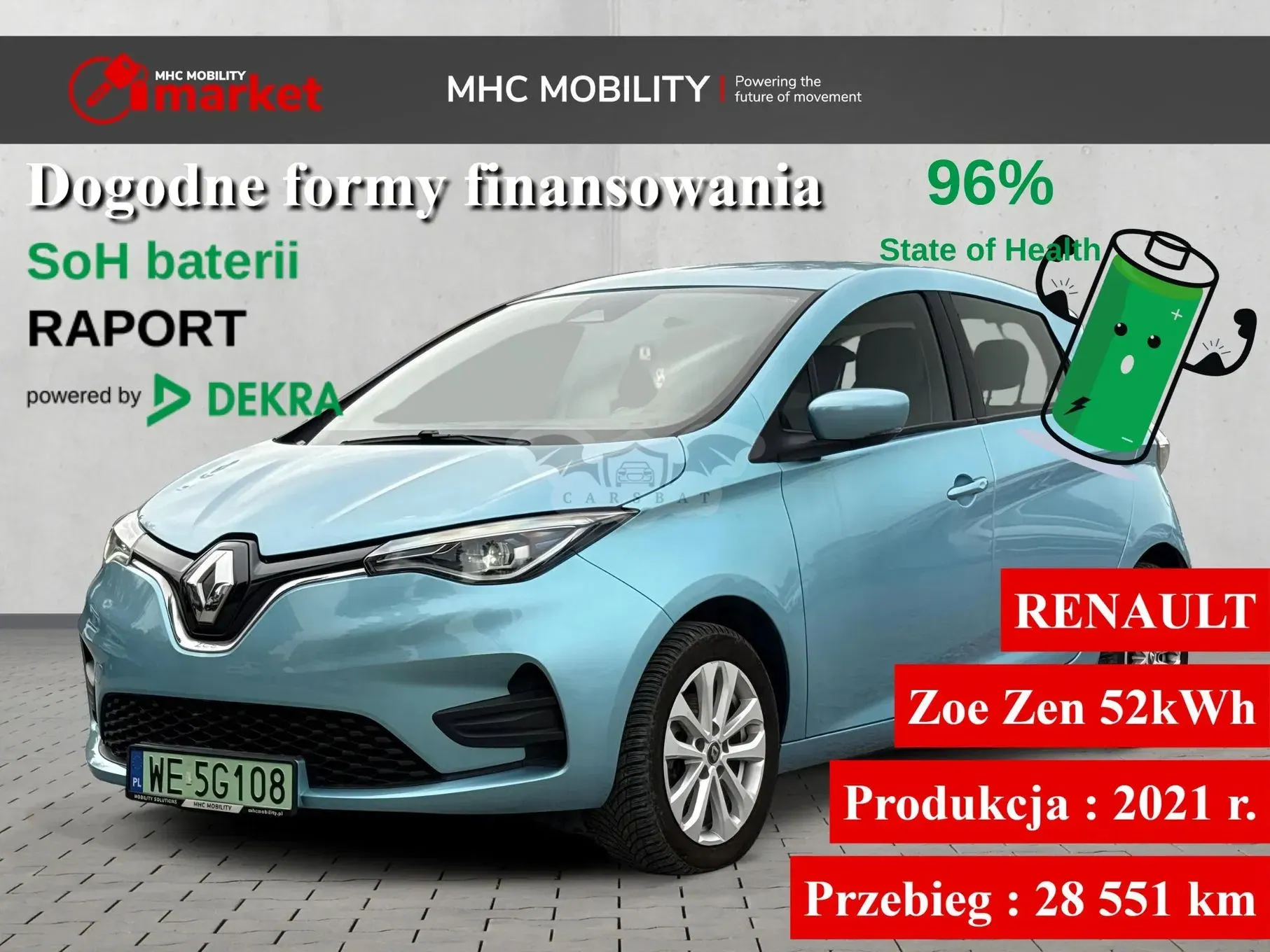 Renault Zoe R135 Z.E 50 Zen 2021