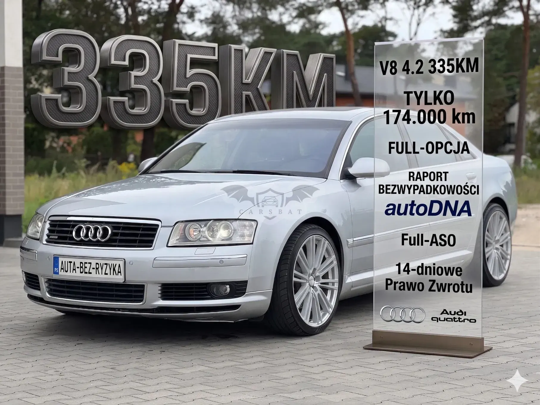 Audi A8 D3 (2002-2010) 4.2 Quattro Langversion 2002
