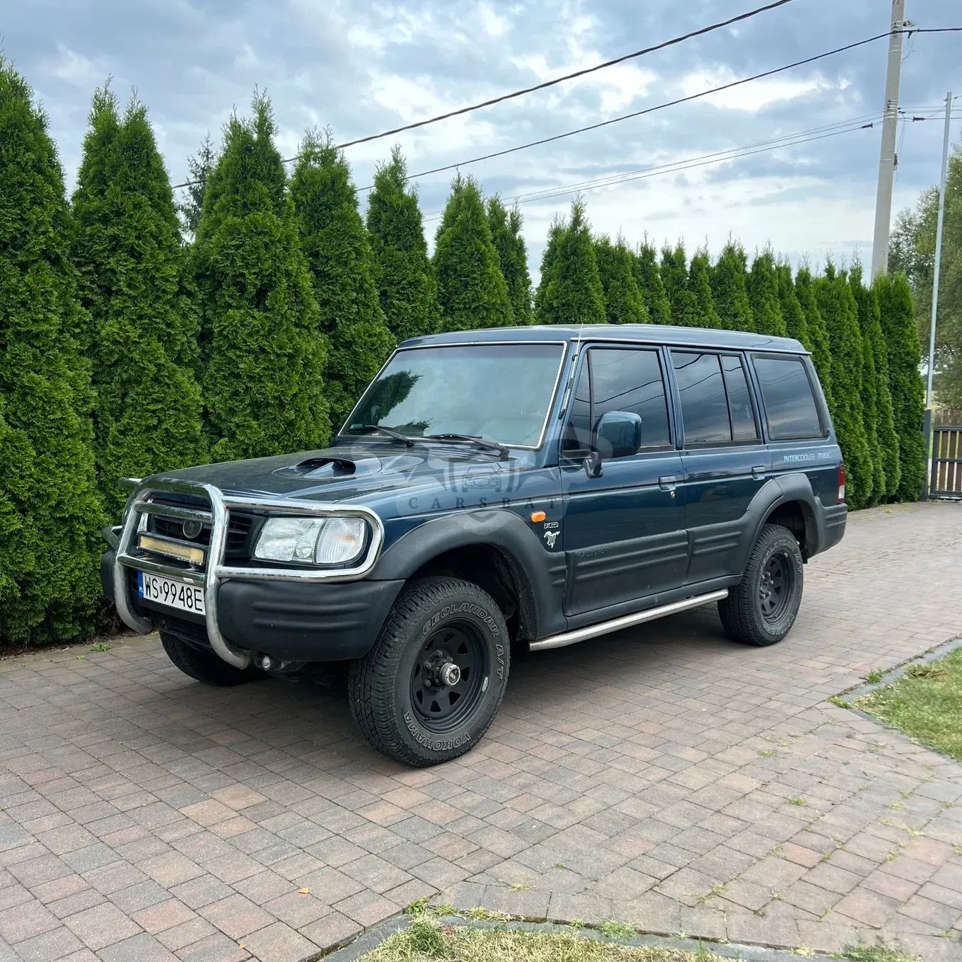 Hyundai Galloper LWB7 2.5 D intrcooler 1998