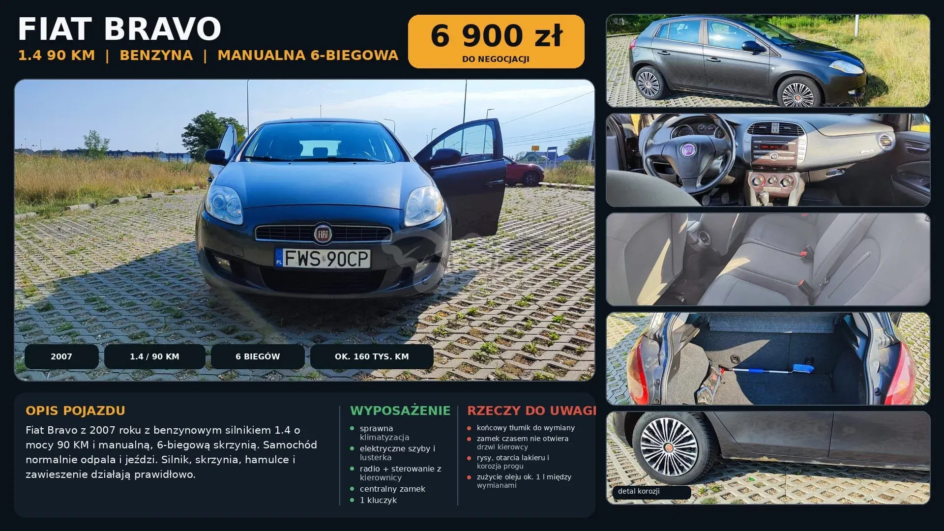 Fiat Bravo II (2007-) 1.4 16V Active 2007