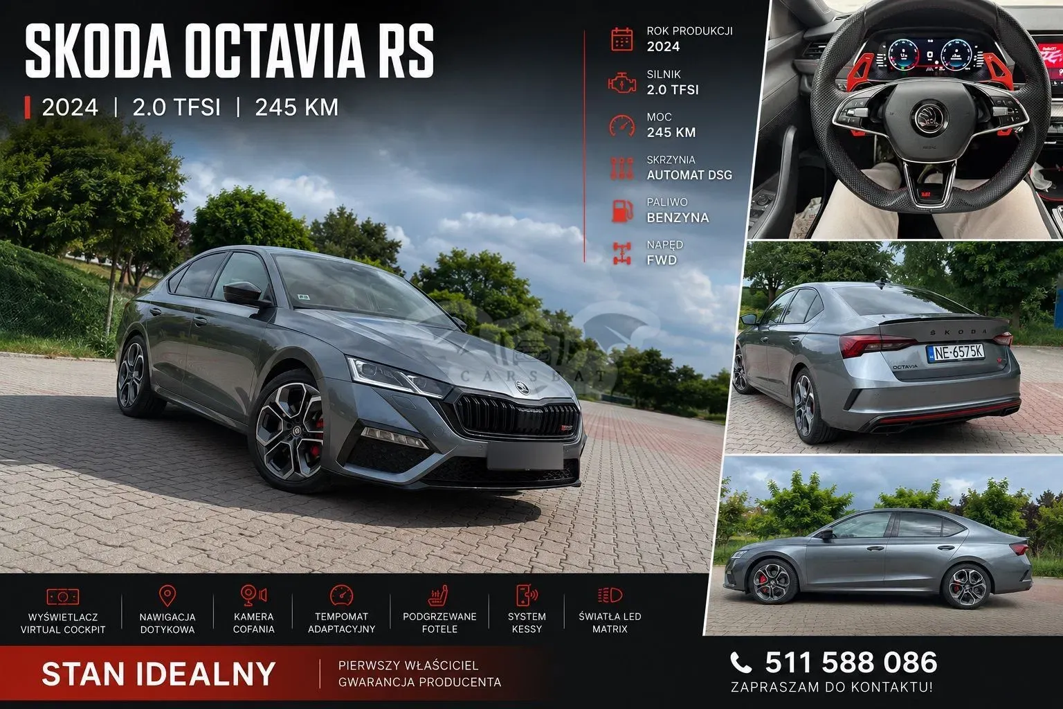Skoda Octavia IV (2020-) 2024