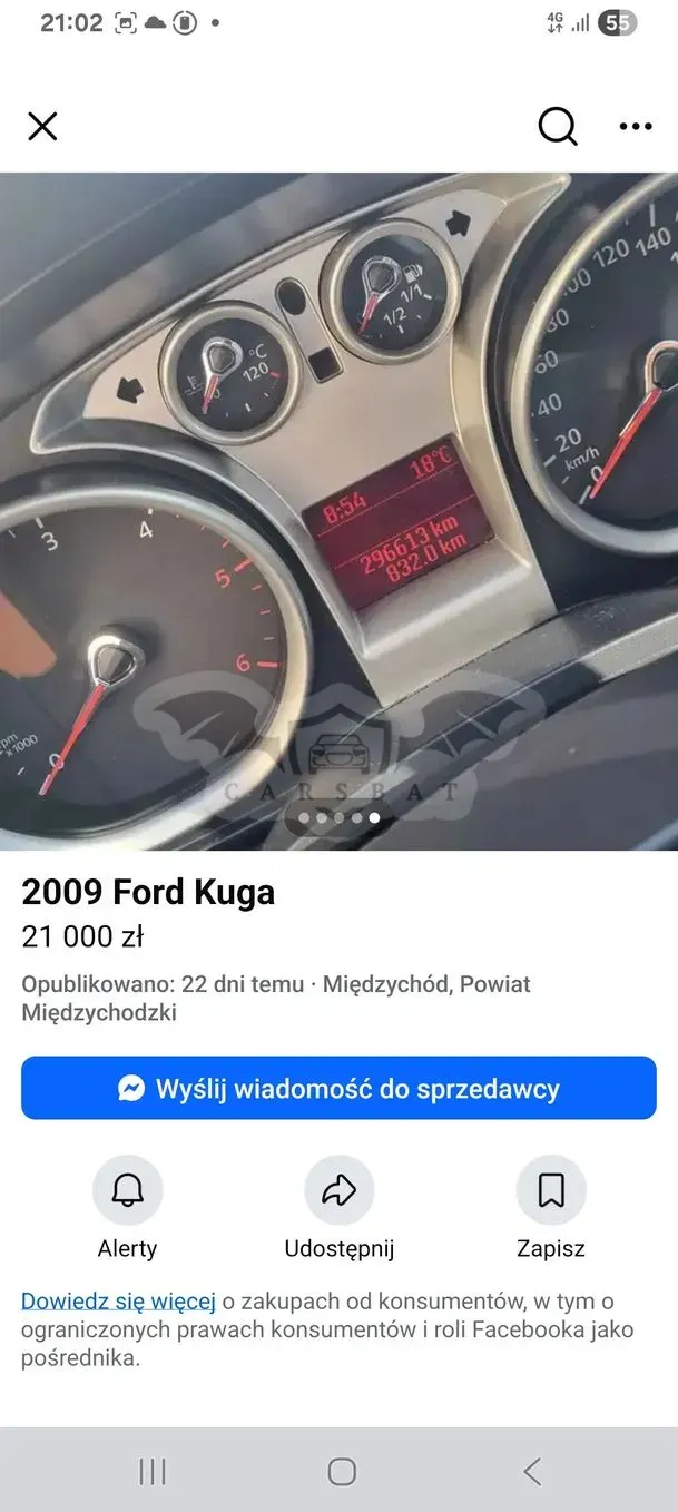 Ford Kuga I (2008-2012) 2.0 TDCi Trend FWD 2009