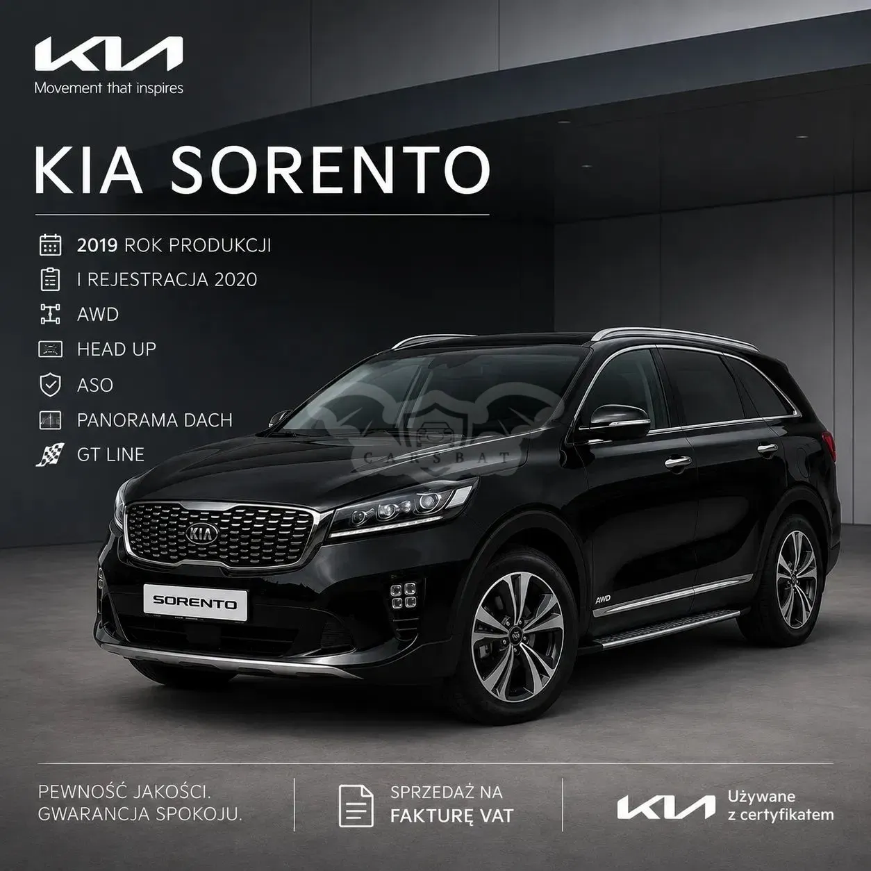 Kia Sorento III (2015-2020) 2.0 CRDI GT Line 2019