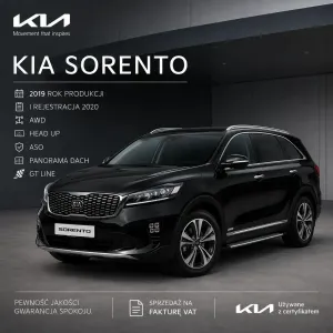 Kia Sorento III (2015-2020) 2.0 CRDI GT Line 2019