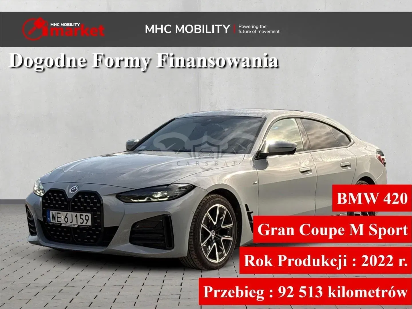BMW 4 Series II G22/G23/G82 (2020-) 420d M Sport sport 2022