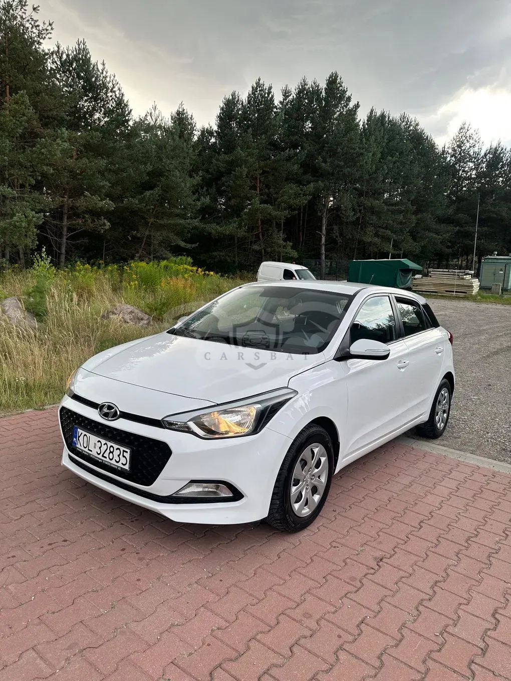 Hyundai i20 II (2014-2020) blue 1.2 Classic 2017