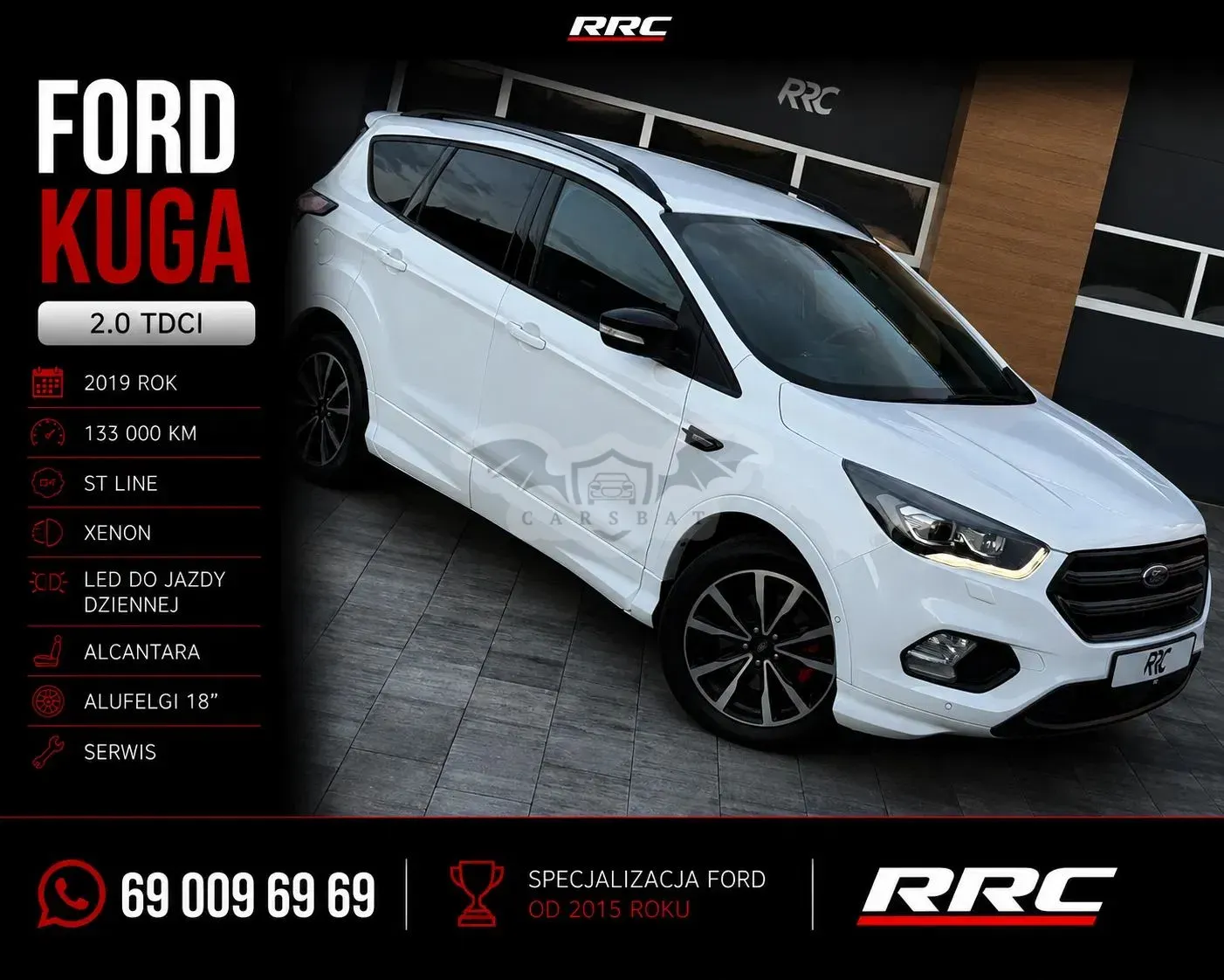Ford Kuga II (2012-) 2.0 TDCi AWD ST-Line 2019