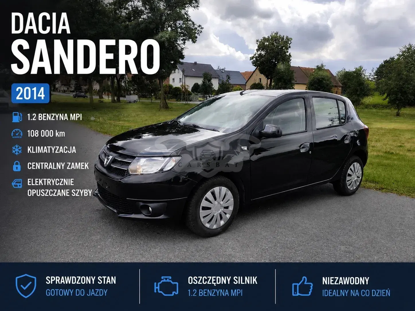 Dacia Sandero II (2012-2020) 1.2 16V Laureate 2014