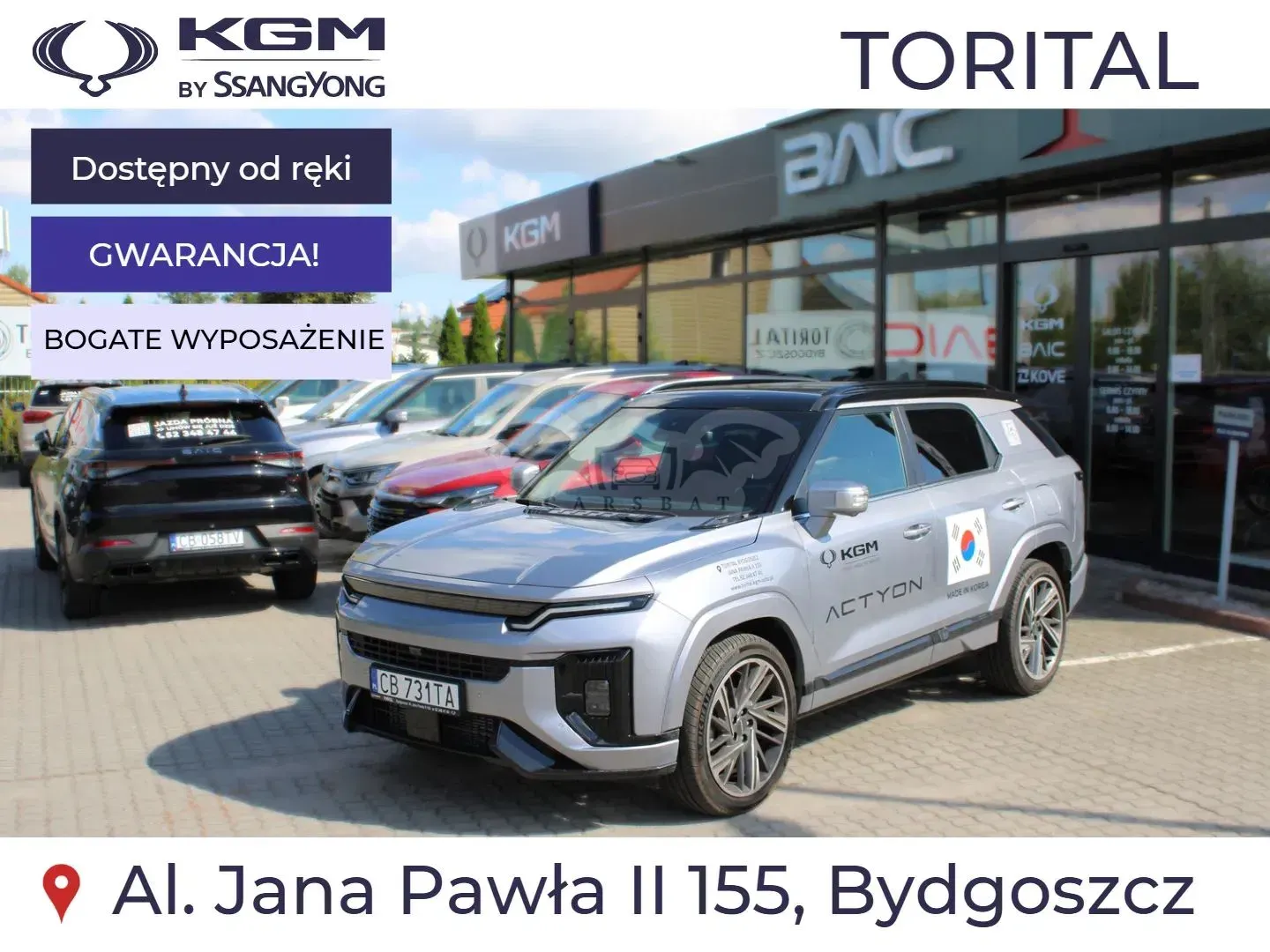 Ssangyong / KG Mobility Actyon 1.5 T-GDI Adventure 2025