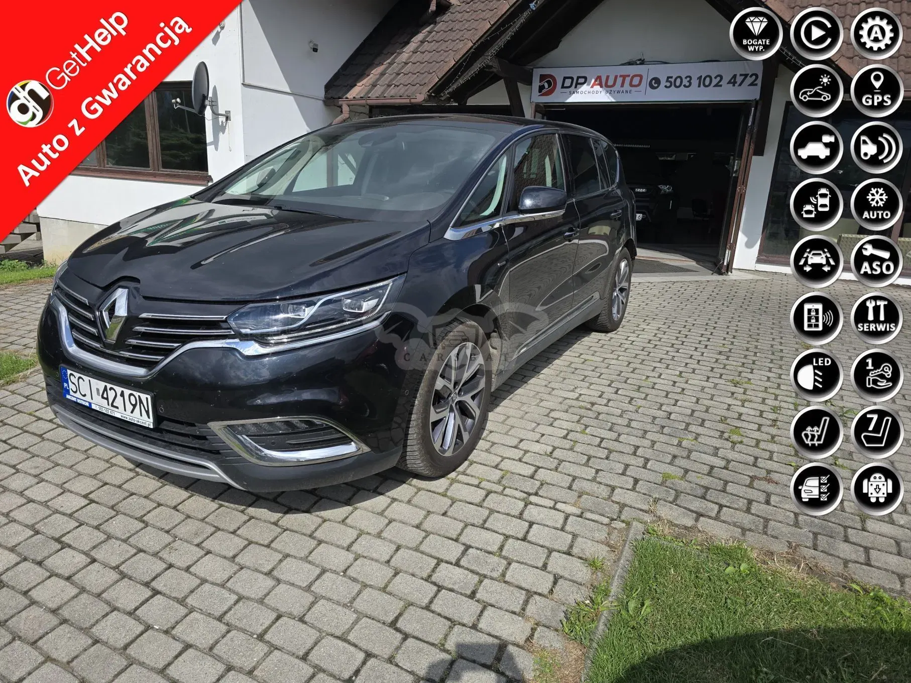 Renault Espace V (2015-2023) BLUE dCi 200 EDC LIMITED 2019
