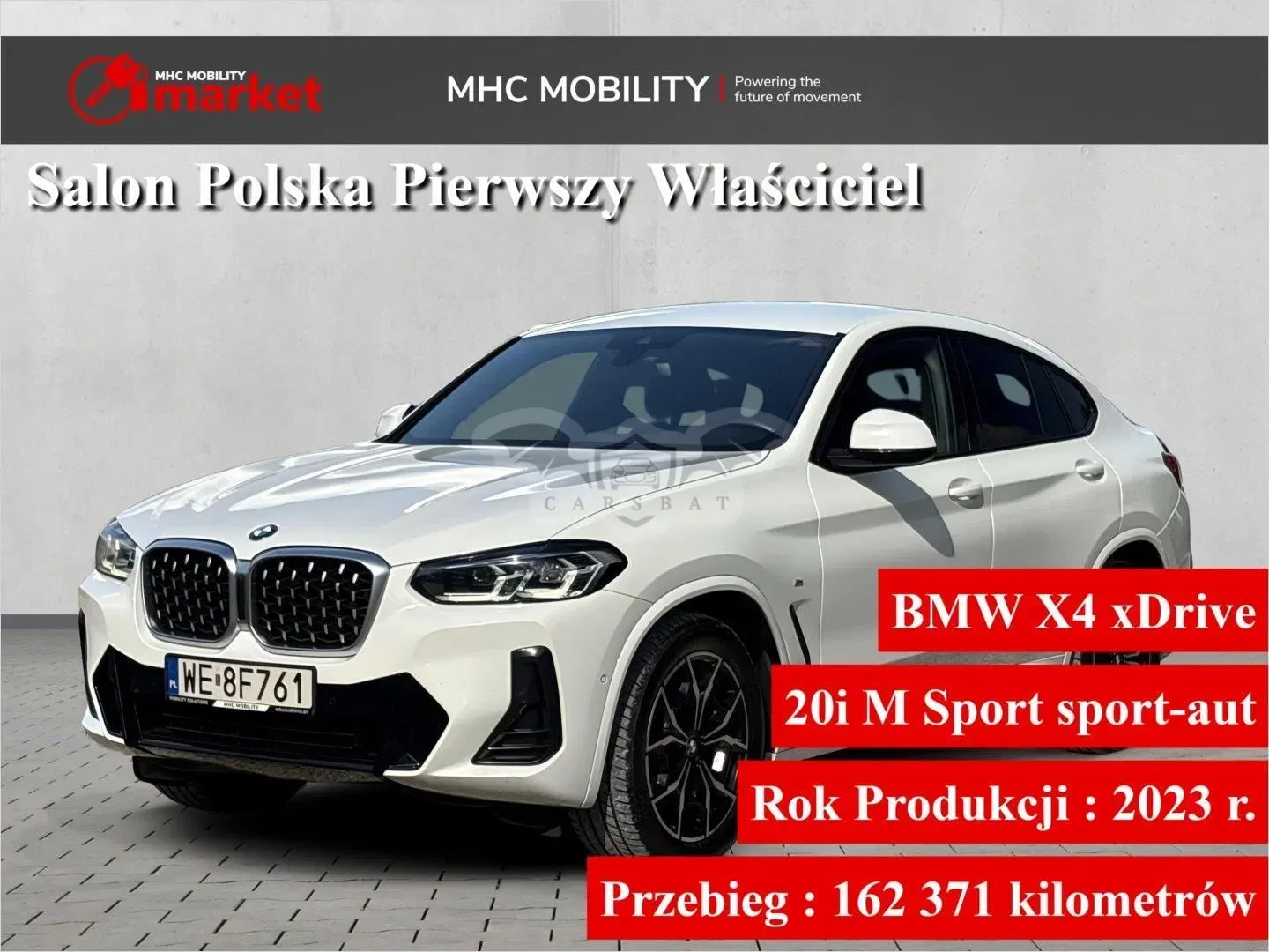 BMW X4 G02 (2018-) xDrive20i mHEV M Sport sport 2023