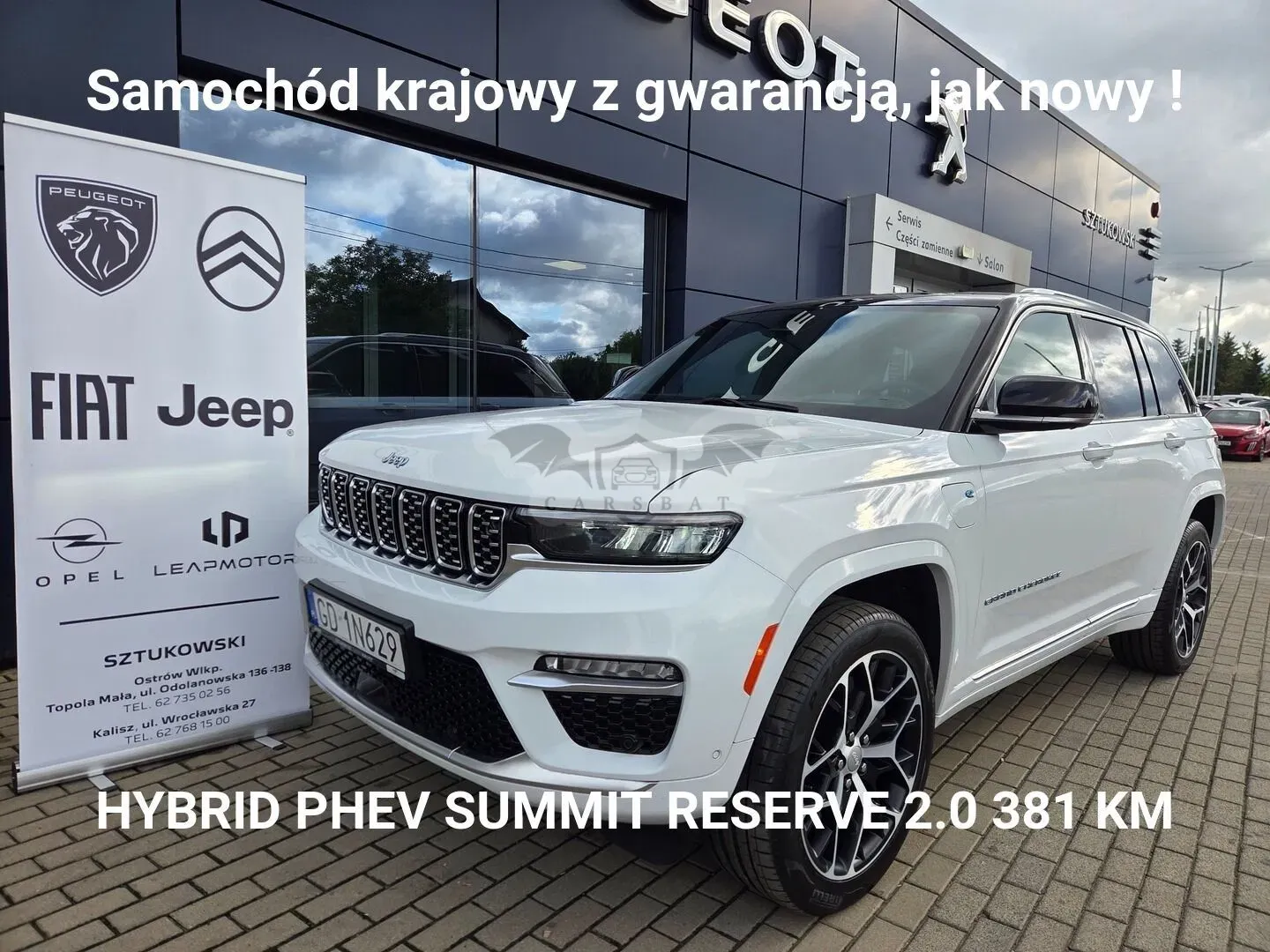 Jeep Grand Cherokee V (2021-) 2.0 4xe PHEV Summit Reserve 2023