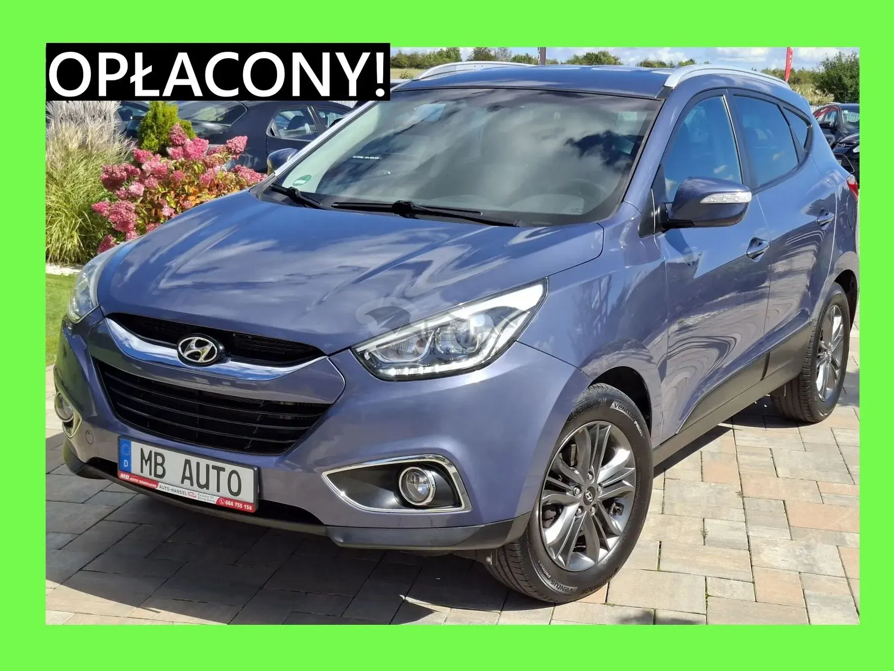 Hyundai ix35 1.7 CRDi 2WD blue Style 2015